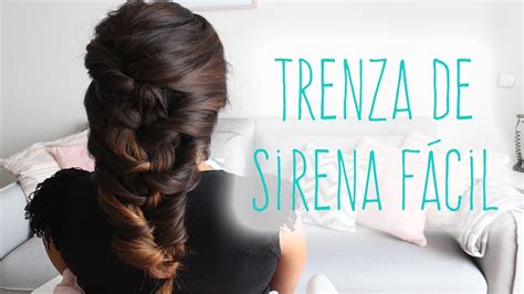 trenza cola de sirena|COMO HACER Una Trenza Cola de sirena paso a paso .